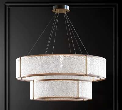 现代吊灯3D模型下载